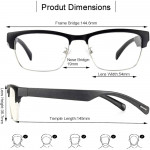 Smart Optical Glasses MZ18 BK+100D