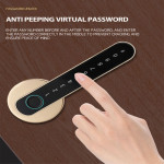 Smart Fingerprint lock YH-L1 Black YOUHE Finger, Password, Key