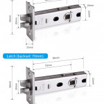 Smart Fingerprint lock YOUHE YH-D6 Black
