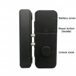 Smart Lock YOUHE YH-A9 Glass door Fingerprint Black