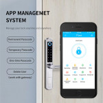 Smart Lock YOUHE A210 RF Digital Silver