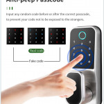 Smart  Fingerprint lock YOUHE YH-F009 Black