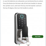 Smart  Fingerprint lock YOUHE YH-F009 Black