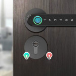 Smart  Fingerprint lock YH-T6 Black YOUHE Finger, Password, Key
