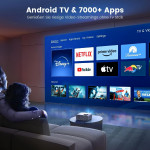 Android Smart Projector T30  LED 400Ansi/69W/42-300inch