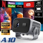 Android Smart Projector A10  LED/LCD/4K/HD/200Ansi/Android 13