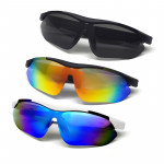 Smart Wieless Cycling Glasses QY-Pro3 Black+Pink